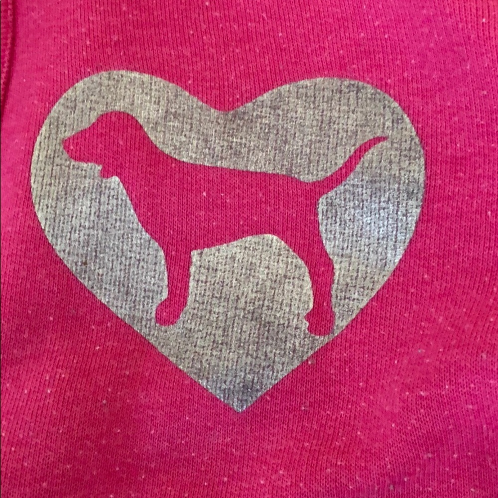 VS pink sweater